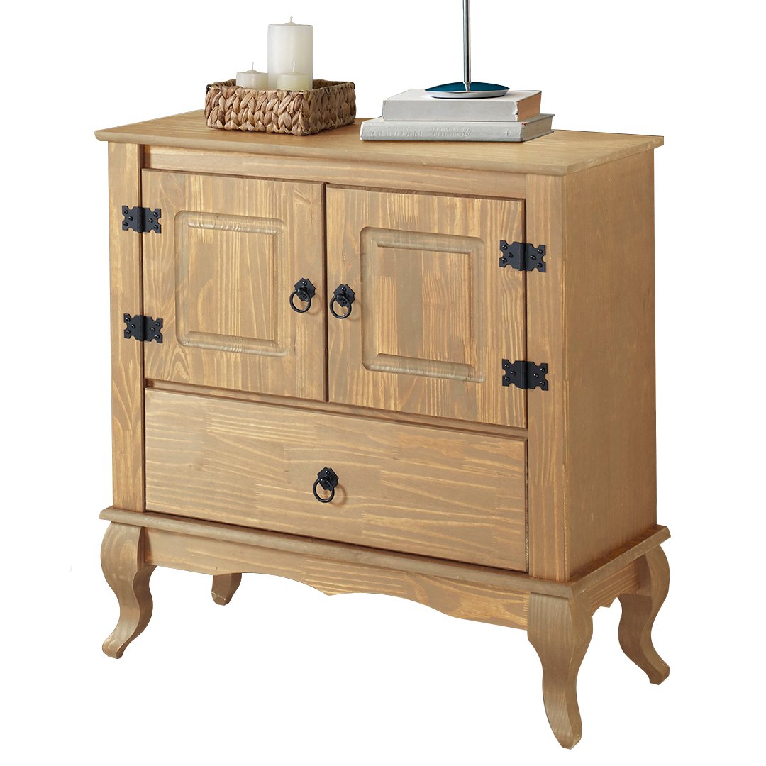 balcao rustico em madeira multiuso 80 cm luis xv