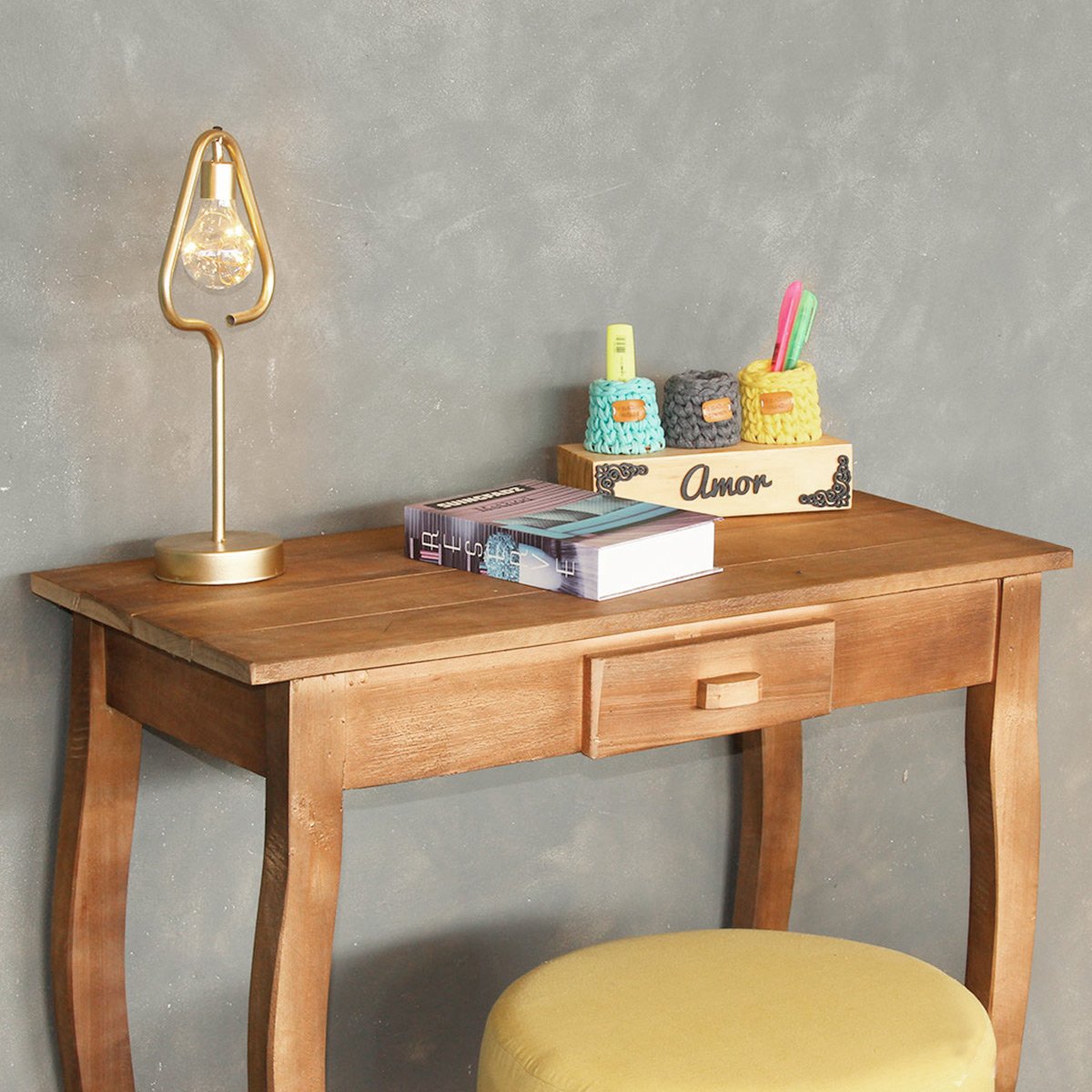 aparador rustico em madeira gaveta falsa escrivaninha 90cm com decoração aparador rustico em madeira gaveta falsa escrivaninha 90cm com decoração