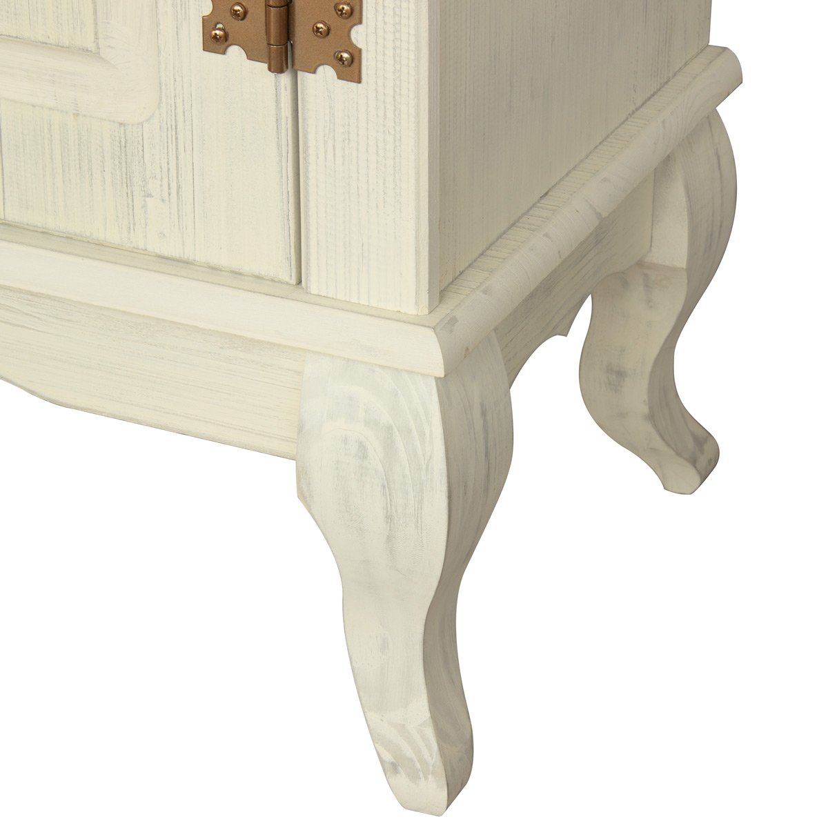 close pe luis xv armario rustico madeira branco envelhecido patina guarda roupa sapateira