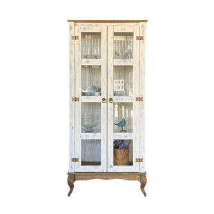 aparador rustico em madeira 77cm com gaveta escrivaninha branco envelhecido mel 6